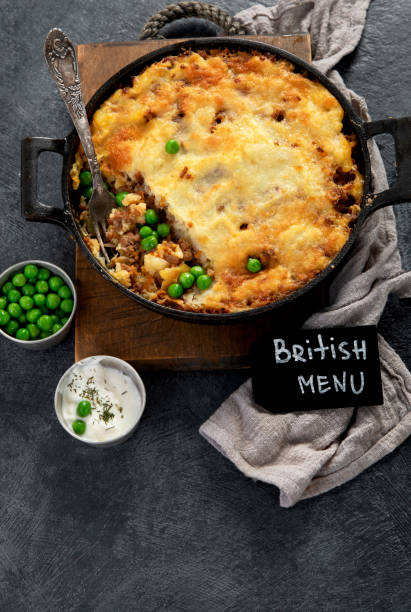 istock Shepherds Pie - ground meat with vegetables, topped with mashed potatoes, and cheese. Baked. 2174323318