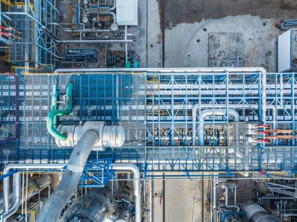 istock Complex industrial equipment for petrochemical plants 2174324302