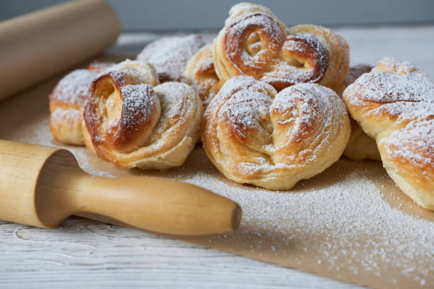 istock Close-up of baking on baking paper, shallow depth of field 2174332196