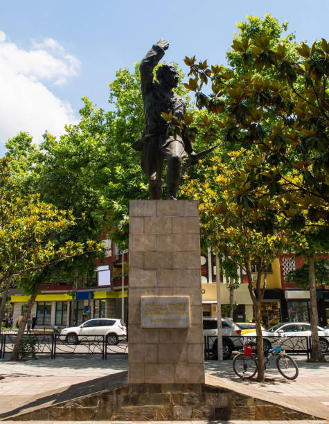 istock The Partisan Monument in Tirana, Albania 2174337072