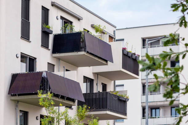 Balcony Solar Panels for Apartment Buildings