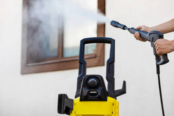 istock Washing Facade House Cleaning Windows Outside 2174339484