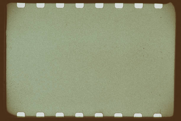 Dusty scratched and scanned old film texture