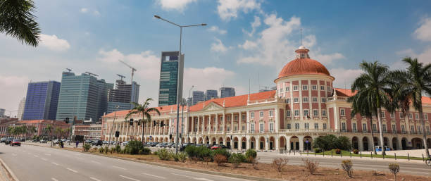 istock A bustling street view in Luanda Angola featuring historic architecture and modern skyscrapers under a bright sky 2174345296