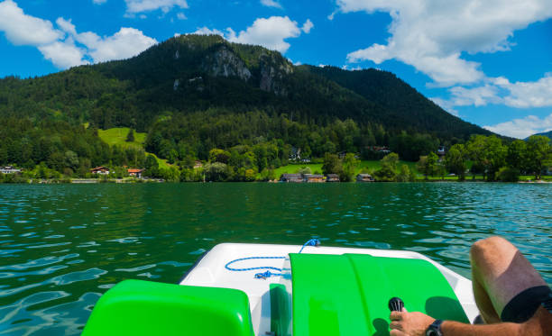 istock Pedal boating on Lake Schliersee Bavaria Germany 2174345959