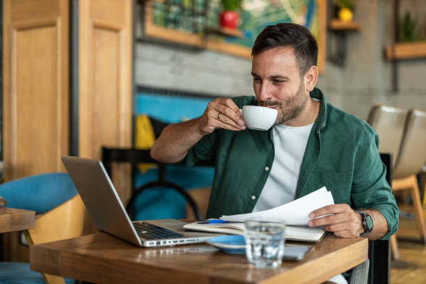 istock Telecommuting: finding inspiration at my favorite coffee shop 2174366384