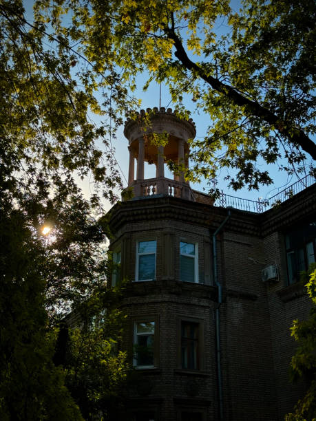 A series of photos capturing the natural beauty and historical significance of Hortytsia Island, DniproHES, and traditional Ukrainian architecture.