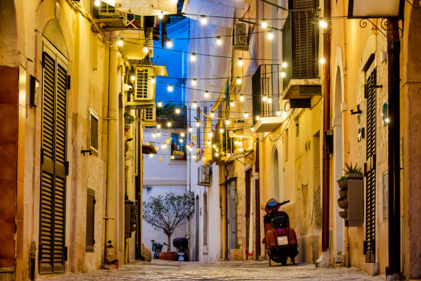 istock Strada Santa Lucia at Night in Bari Vecchia 2174381168