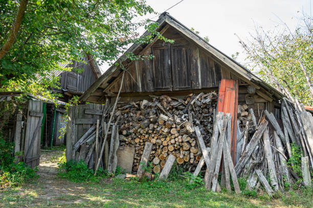 istock old crumbling wooden rural barn 2174387182