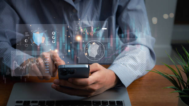 istock Business analysis, Businessman, finance analyst working on digital tablet, business data and economic, economic growth, financial graph chart, stock market report, strategy and planning concept. 2174395539