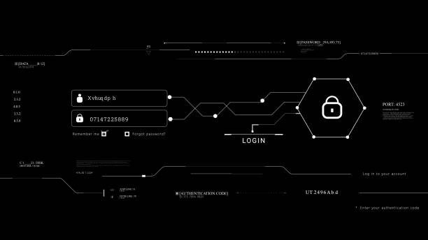 Password Hud 20+ Sci Enter Stock Photos, Pictures & Royalty-Free Images - iStock