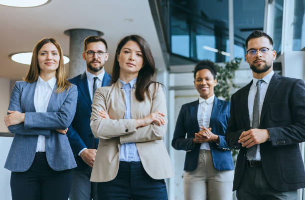 istock Business professionals in a confident pose 2174402385