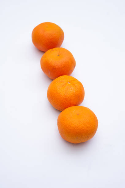 ripe and juicy tangerines background