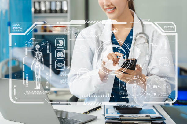 istock Medical students use labs to search for information for exam preparation. 2174407996