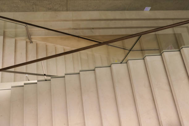 istock High angle view of a staircase 2174418250