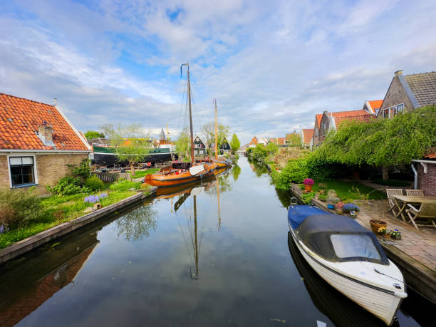 istock skyline of old town Edam 2174418470