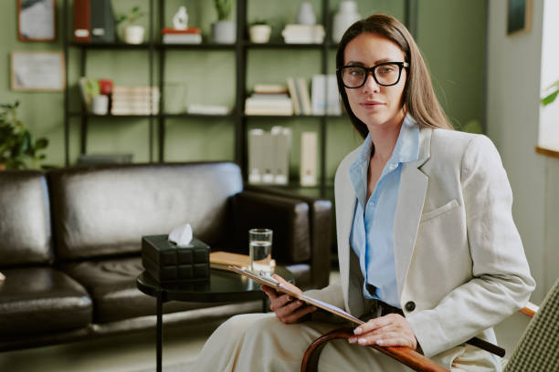 istock Conducting Business Meeting in Modern Office Setting 2174418897
