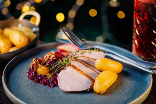 istock Pork Loin with Red Cabbage and Potatoes 2174419034