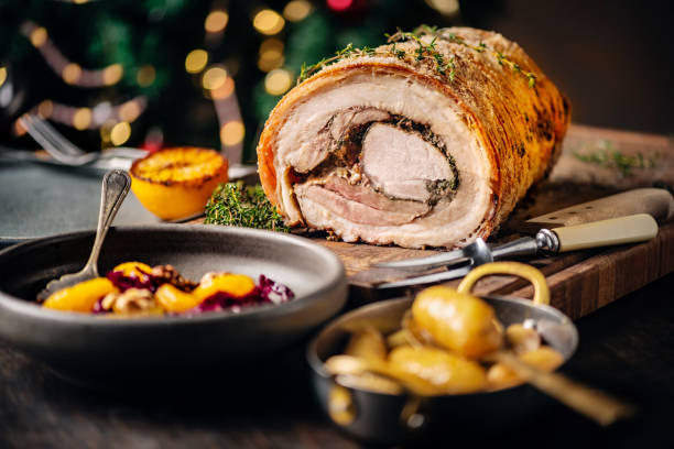 Porchetta for Christmas Dinner.