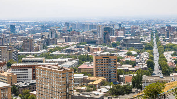 istock panoramic view of houses, Yerevan Kentron district 2174420976