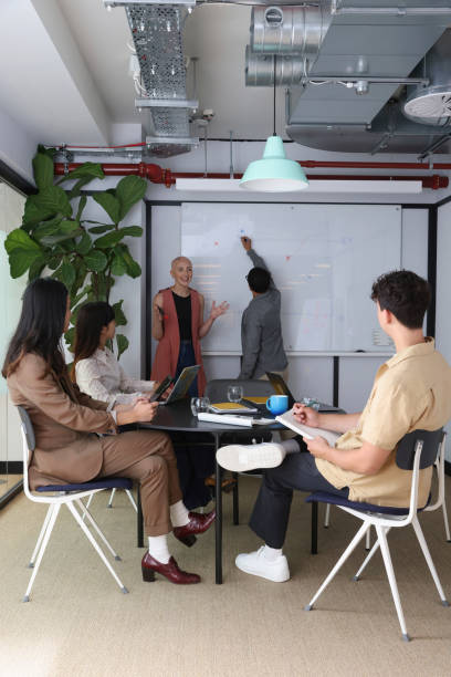 istock Business people during meeting in office 2174423865