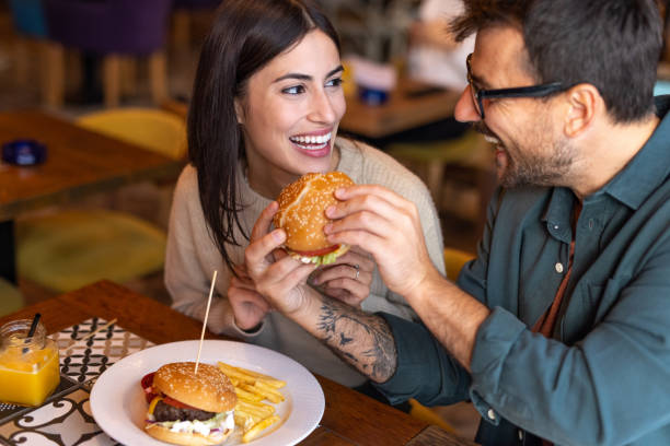 istock Couple sharing food 2174428627