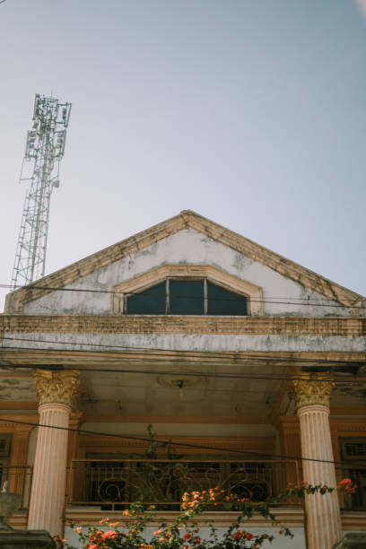 istock Aged, rustic home showcasing historical architecture and rustic beauty, evoking a sense of nostalgia. 2174436060