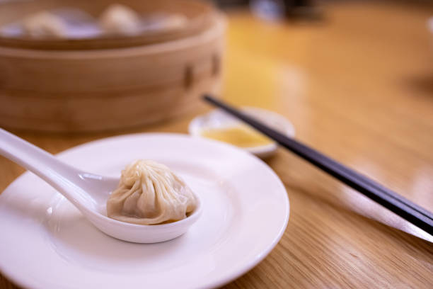 istock Mouthwatering Chinese Xiaolongbao: A Steamy Delight 2174436565