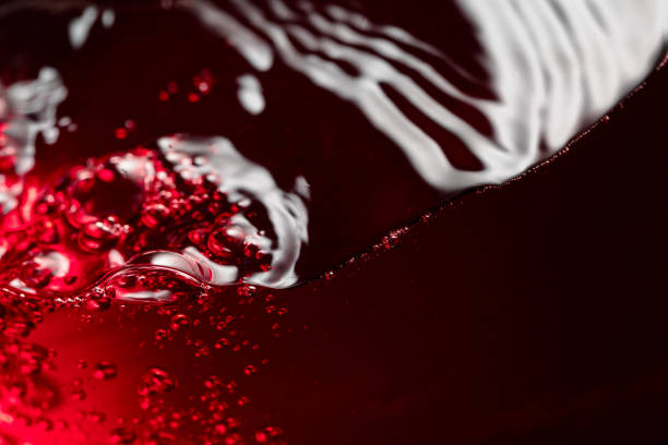 istock Red wine abstract splashing in glass. 2174447470