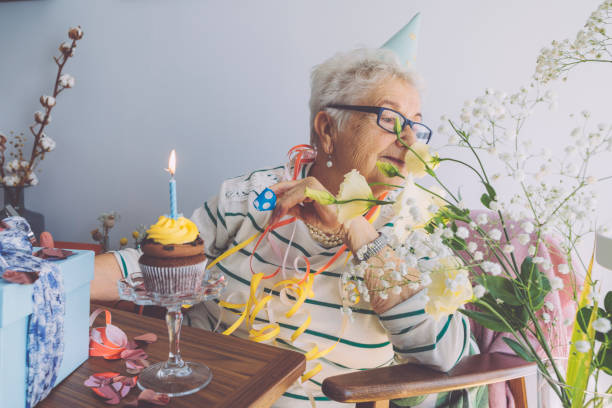 istock Senior woman at home 2174450229