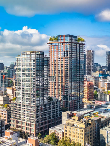 Aerial View Vancouver British Columbia