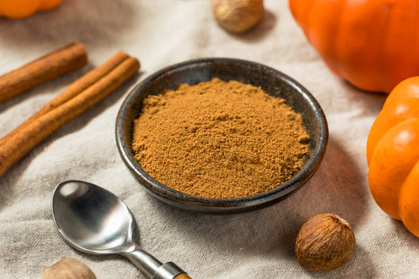 istock Organic Raw Autumn Pumpkin Spices 2174457046
