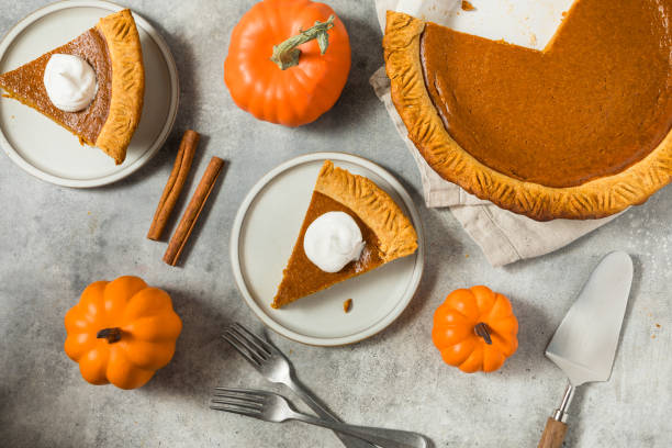 istock Thanksgiving Homemade Pumpkin Pie 2174459189