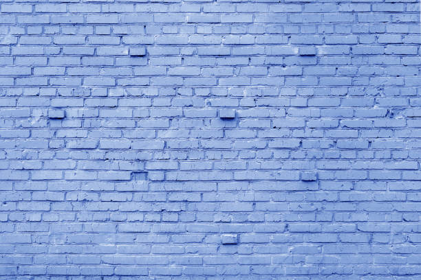 istock Blue brick building wall. Interior of a modern loft. 2174459896