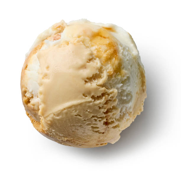 istock vanilla and caramel ice cream ball 2174461882