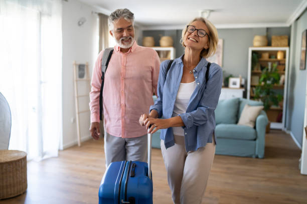 istock Happy couple is checking in 2174465289