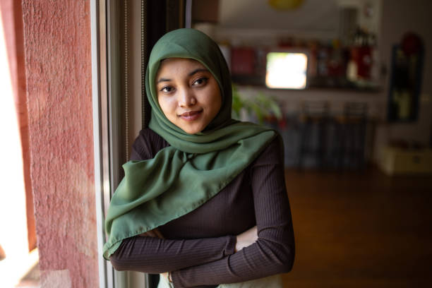 istock A portrait of a young student with a hijab 2174466016