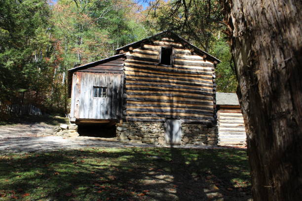 istock Cabin in a cove 2174466679