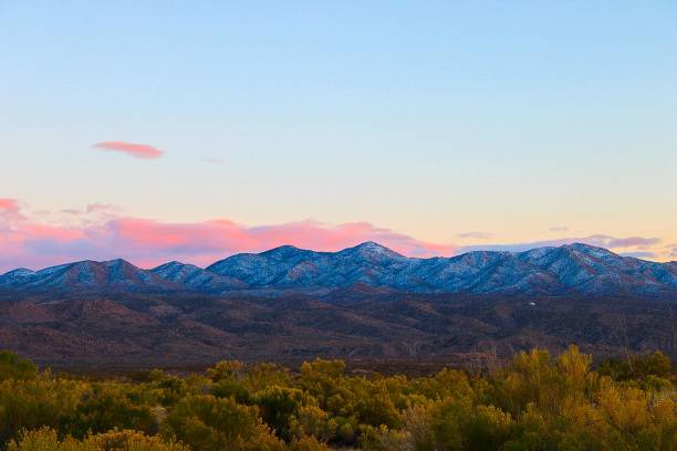 istock Cotton candy skies over mountain 2174470624