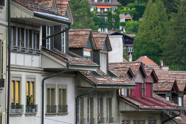 istock Typical building facades in Bern, Switzerland 2174477663