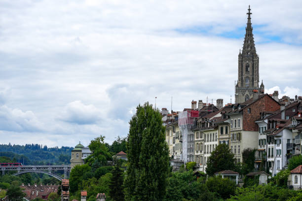 istock Bern cityscape, featuring the Bern Switzerland skyline 2174477709