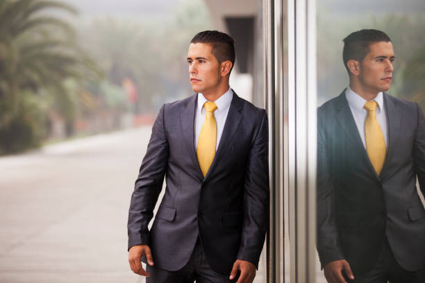 istock Businessman next to the office door 2174502464