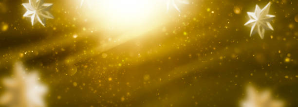 istock beautiful blurred yellow background of dust particles and sparkles 2174505723
