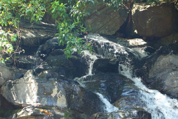istock Rawana waterfall in montain Sri Lanka 2174517424