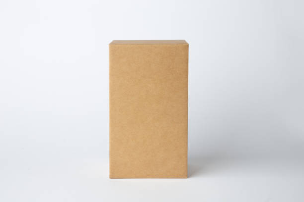 istock kraft brown box made from recycled paper isolated on white background 2174547130