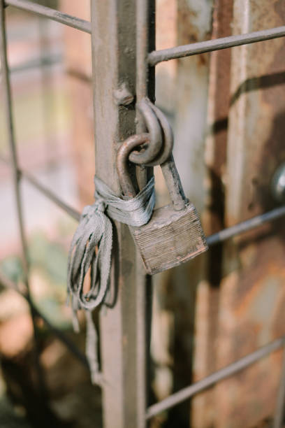 istock A rusted padlock securing a public electrical box, highlighting urban decay and the passage of time 2174562331