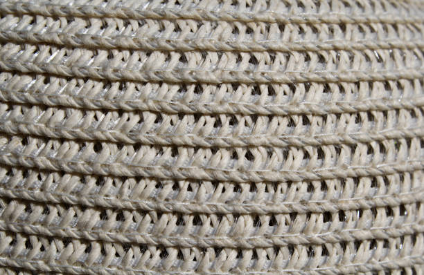 Background Black Total Woven Fabric Jute Twill Grid Texture Sisal Matting Yarn Wicker Pattern Close-Up Design template for presentation, flyer, card, poster, brochure, banner