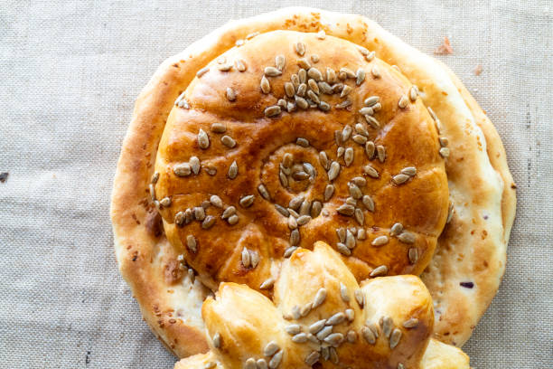 various Naan breads, traditional Xinjiang gourmet