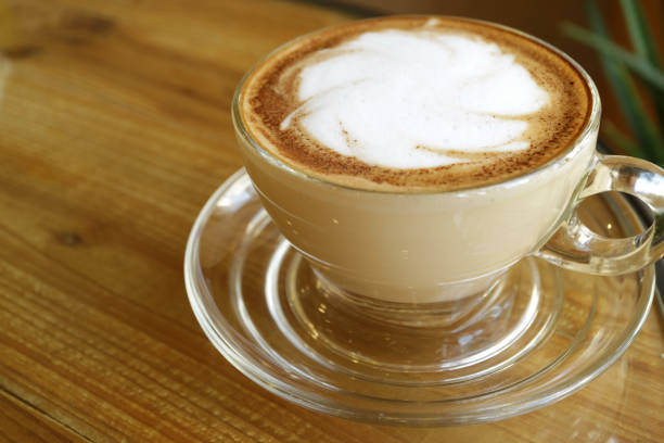 istock Cup of Cappuccino Coffee Isolated on the Table 2174572845