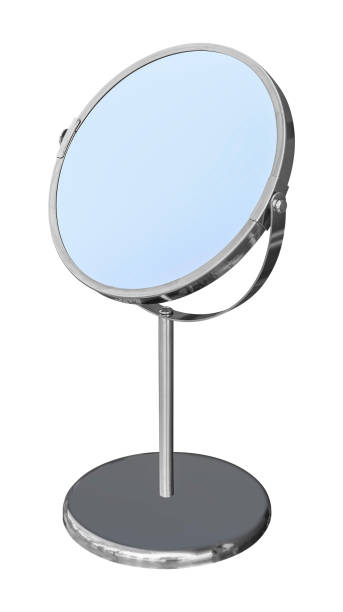 istock Round makeup mirror isolated on white background with clipping path 2174601682